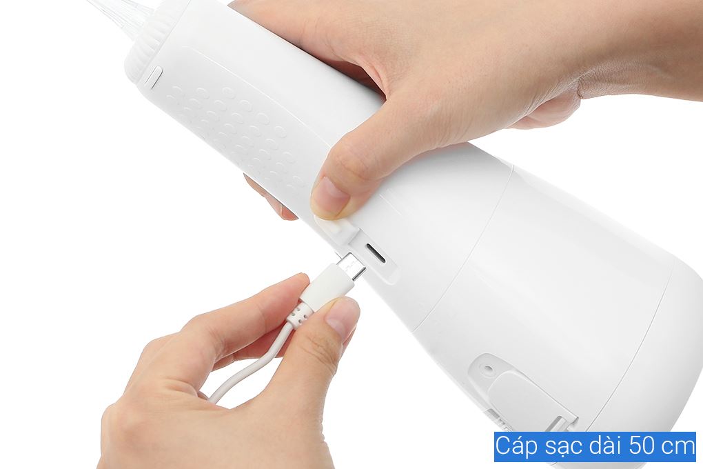 Máy tăm nước cầm tay Hawonkoo WFH-001 Màu Trắng
