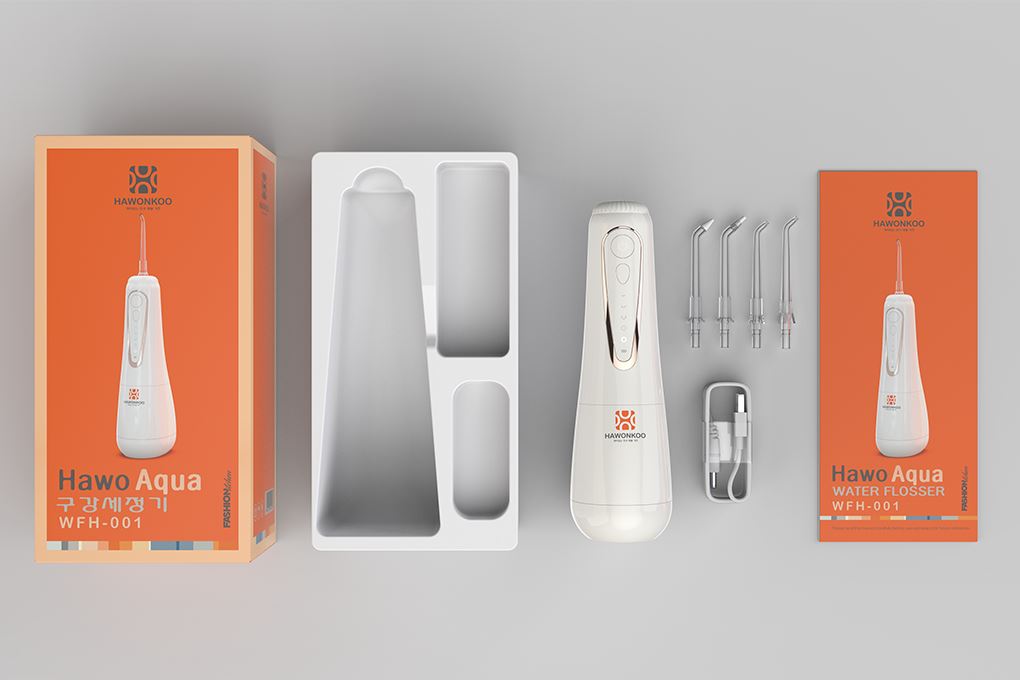 Máy tăm nước cầm tay Hawonkoo WFH-001 Màu Trắng