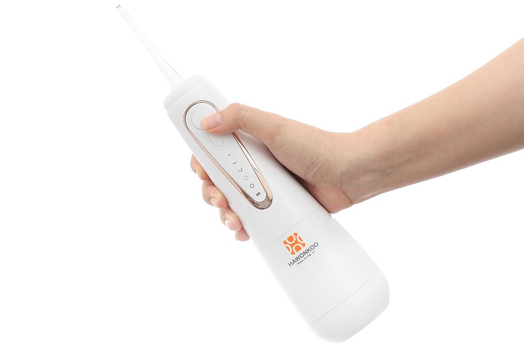 Máy tăm nước cầm tay Hawonkoo WFH-001 Màu Trắng