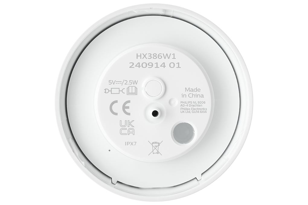 Máy tăm nước cầm tay Philips HX3826/31 Màu Trắng