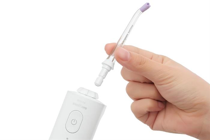 Máy tăm nước cầm tay Philips HX3826/31 Màu Trắng