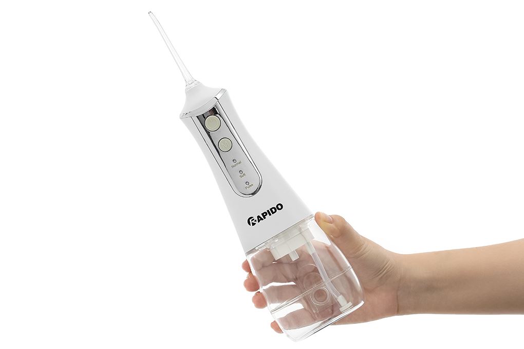 Máy tăm nước cầm tay Rapido RWW-300 Màu Trắng