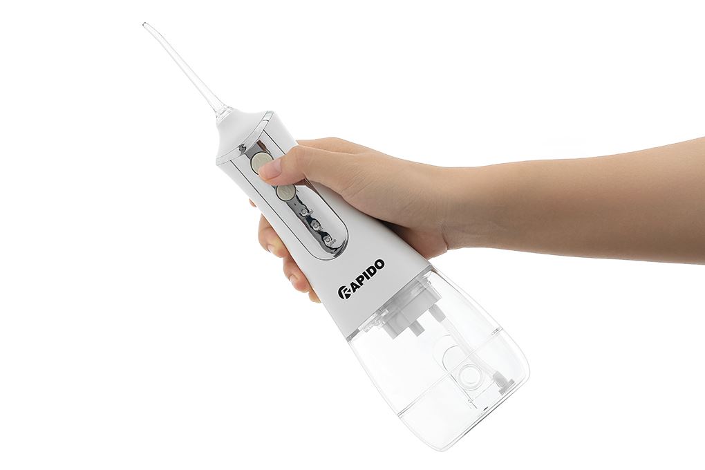 Máy tăm nước cầm tay Rapido RWW-300 Màu Trắng