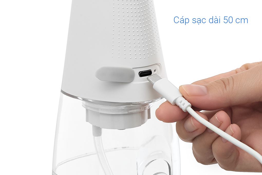 Máy tăm nước cầm tay Rapido RWW-300 Màu Trắng