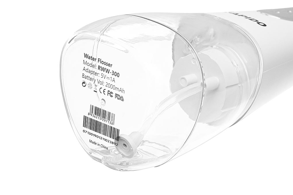 Máy tăm nước cầm tay Rapido RWW-300 Màu Trắng