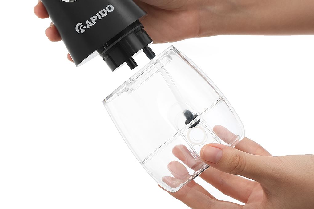 Máy tăm nước cầm tay Rapido RWB-300 Màu Đen