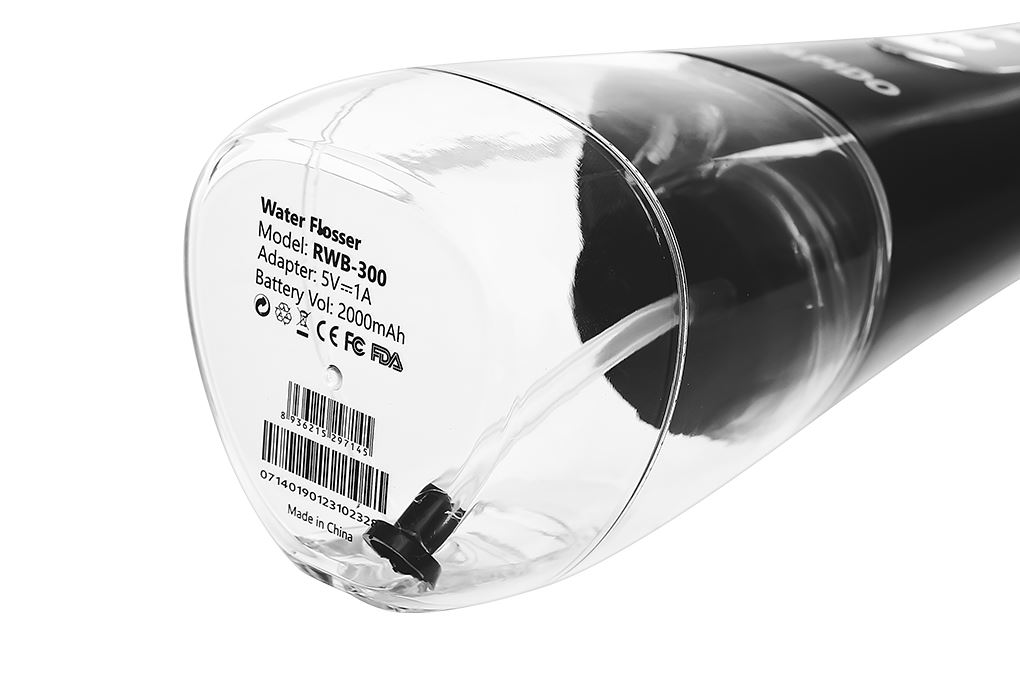 Máy tăm nước cầm tay Rapido RWB-300 Màu Đen