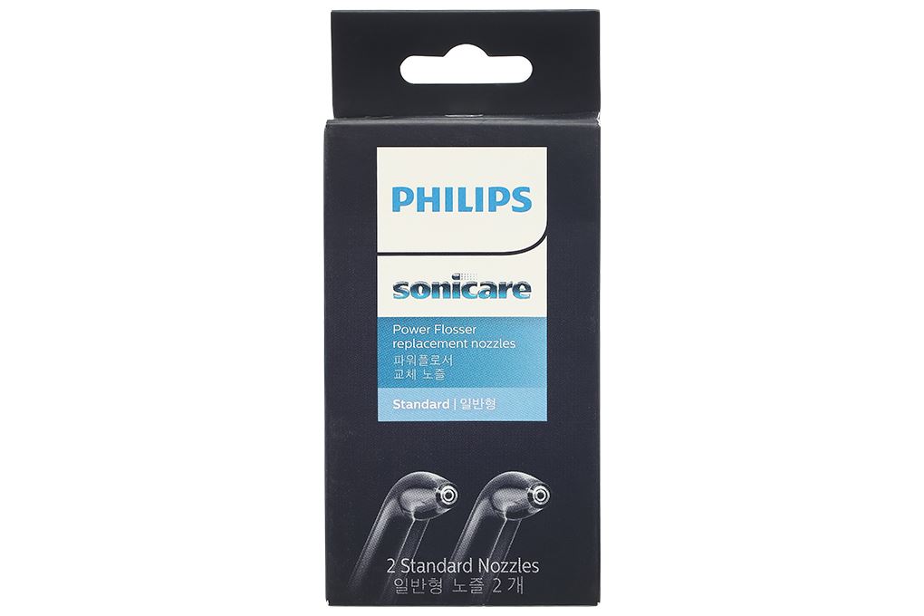 Bộ 2 đầu tăm nước Philips HX3042/00 Màu Trắng