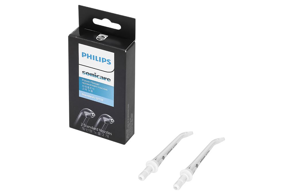 Bộ 2 đầu tăm nước Philips HX3042/00 Màu Trắng