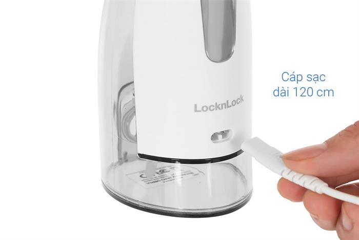 Máy tăm nước cầm tay Lock&Lock ENR166GRY Màu Xám