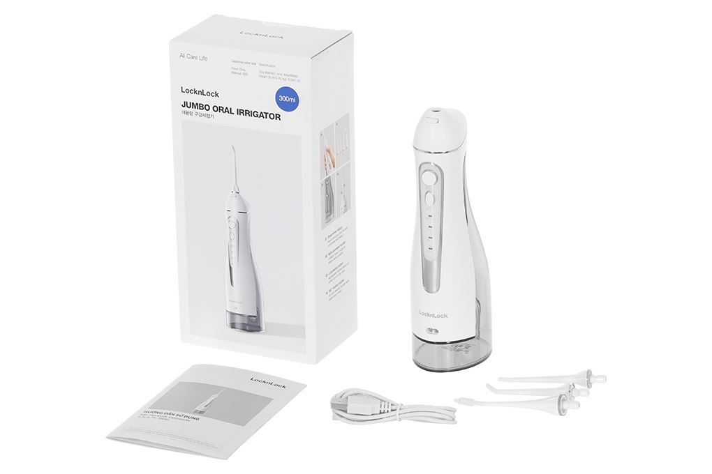 Máy tăm nước cầm tay Lock&Lock ENR166GRY Màu Xám