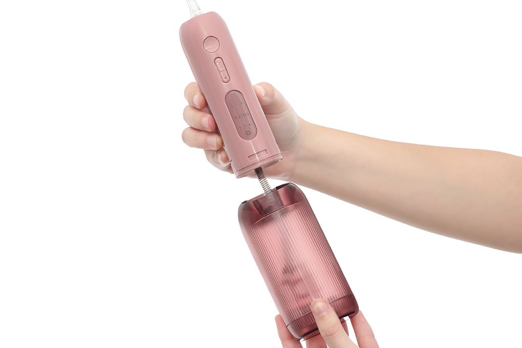 Máy tăm nước Halio UltraClean Express Hydro Floss Muted Rose Màu Hồng