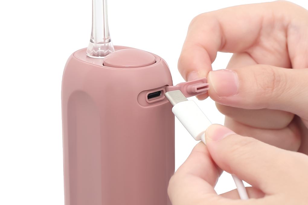 Máy tăm nước Halio UltraClean Express Hydro Floss Muted Rose Màu Hồng
