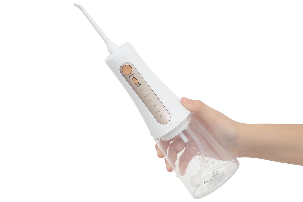 Máy tăm nước cầm tay Magic Eco PRO-82 Màu Trắng