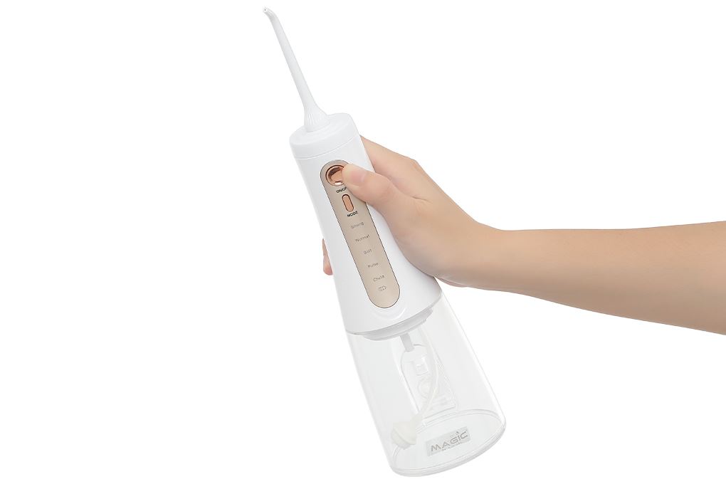 Máy tăm nước cầm tay Magic Eco PRO-82 Màu Trắng