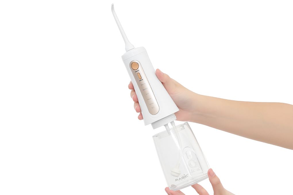 Máy tăm nước cầm tay Magic Eco PRO-82 Màu Trắng