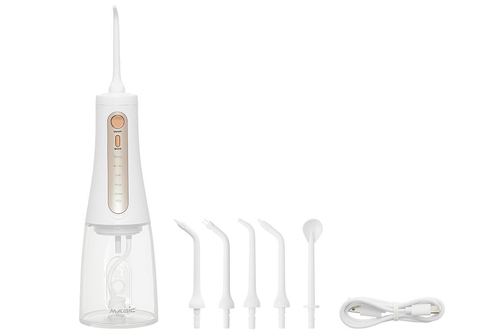 Máy tăm nước cầm tay Magic Eco PRO-82 Màu Trắng