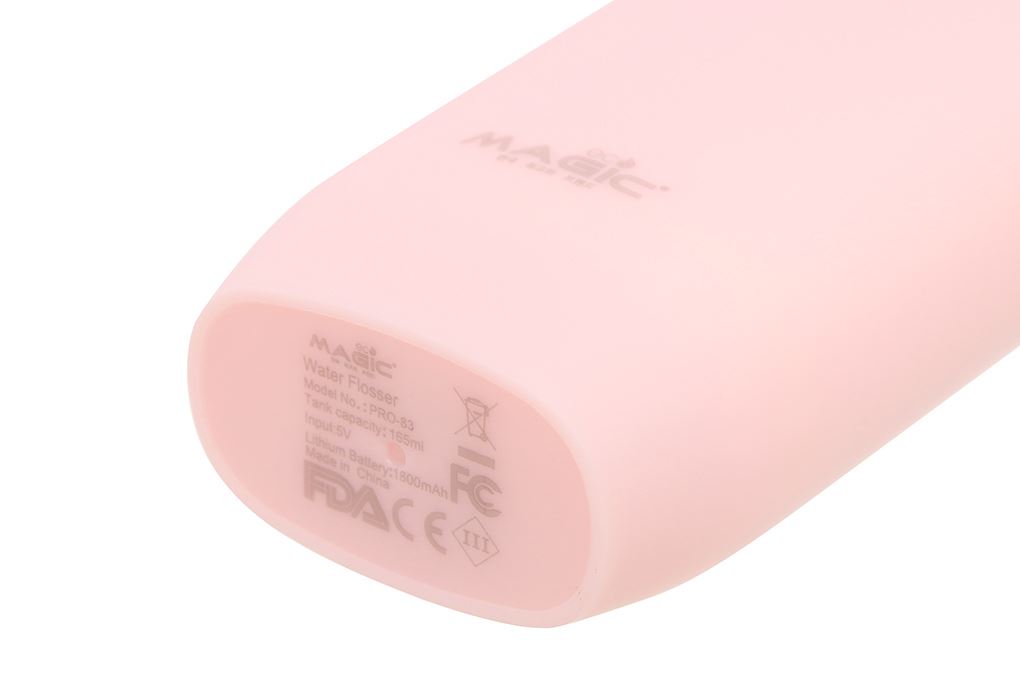 Máy tăm nước cầm tay Magic Eco PRO-83 - Hồng Màu Hồng