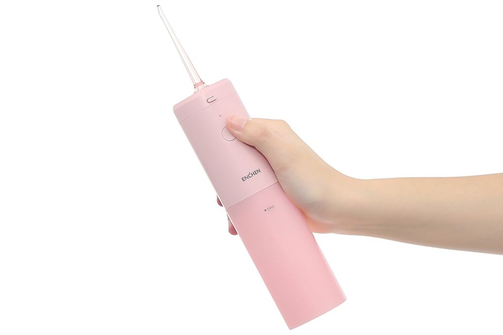 Máy tăm nước cầm tay Enchen Mint 3 - Hồng Màu Hồng