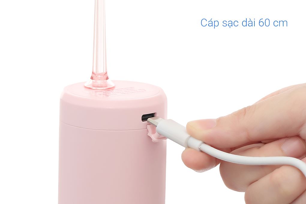 Máy tăm nước cầm tay Enchen Mint 3 - Hồng Màu Hồng