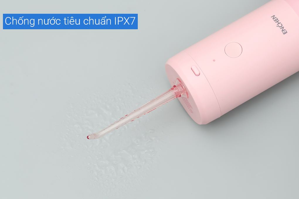 Máy tăm nước cầm tay Enchen Mint 3 - Hồng Màu Hồng