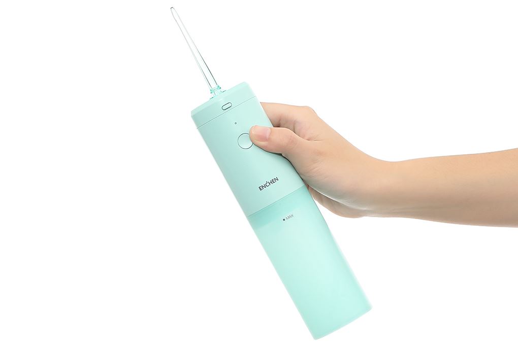 Máy tăm nước cầm tay Enchen Mint 3 - Xanh bạc hà - 10