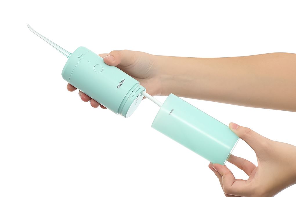 Máy tăm nước cầm tay Enchen Mint 3 - Xanh bạc hà - 11