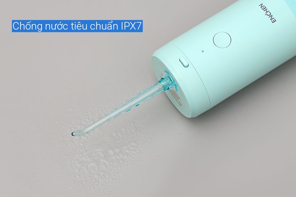 Máy tăm nước cầm tay Enchen Mint 3 - Xanh bạc hà - 8