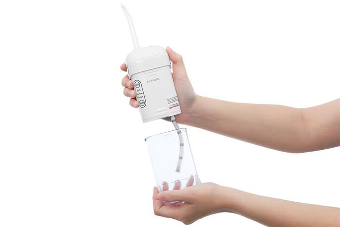 Máy tăm nước cầm tay Magic B-02 Pro Màu Trắng