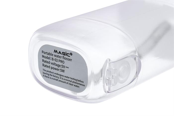 Máy tăm nước cầm tay Magic B-02 Pro Màu Trắng