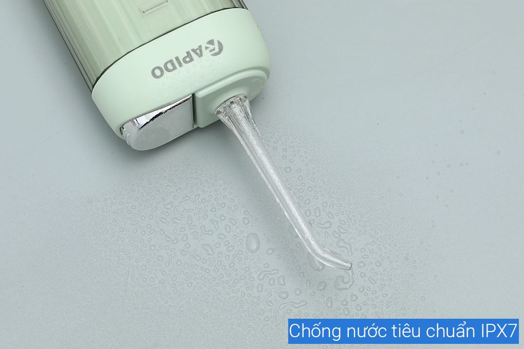 Máy tăm nước cầm tay Rapido RW200-G Màu Xanh lá