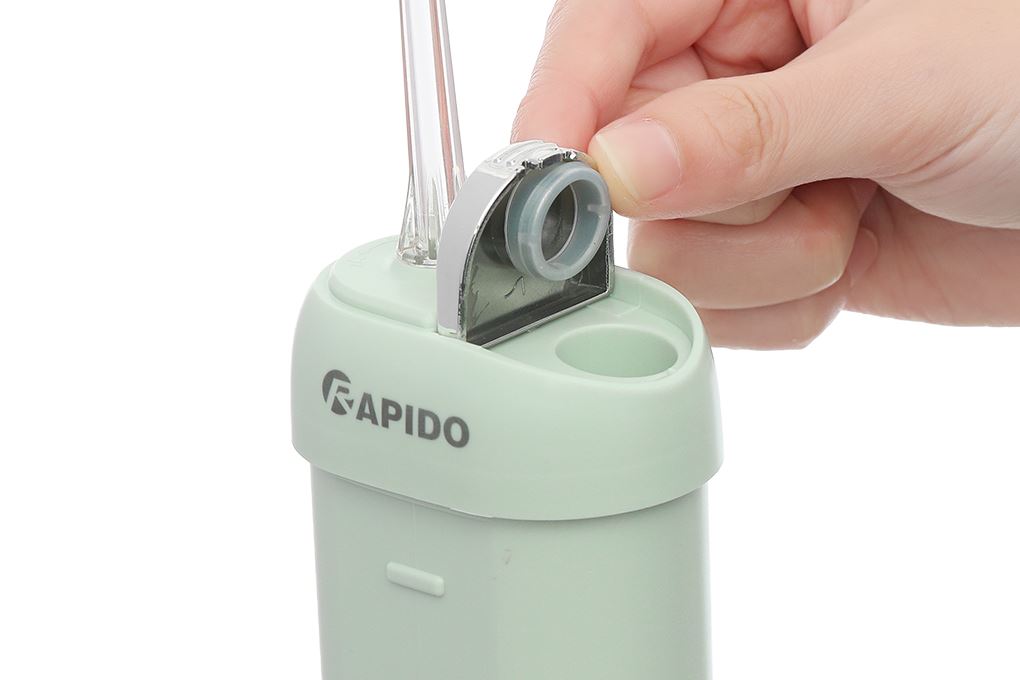 Máy tăm nước cầm tay Rapido RW200-G Màu Xanh lá