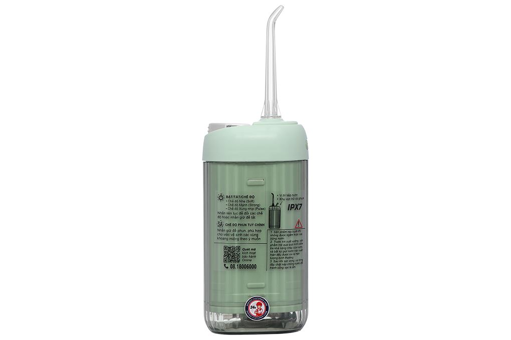Máy tăm nước cầm tay Rapido RW200-G Màu Xanh lá