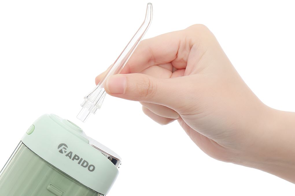 Máy tăm nước cầm tay Rapido RW200-G Màu Xanh lá