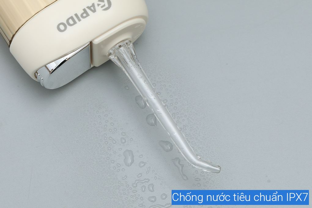 Máy tăm nước cầm tay Rapido RW200-Y Màu Vàng