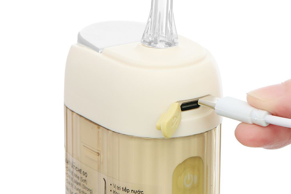 Máy tăm nước cầm tay Rapido RW200-Y Màu Vàng
