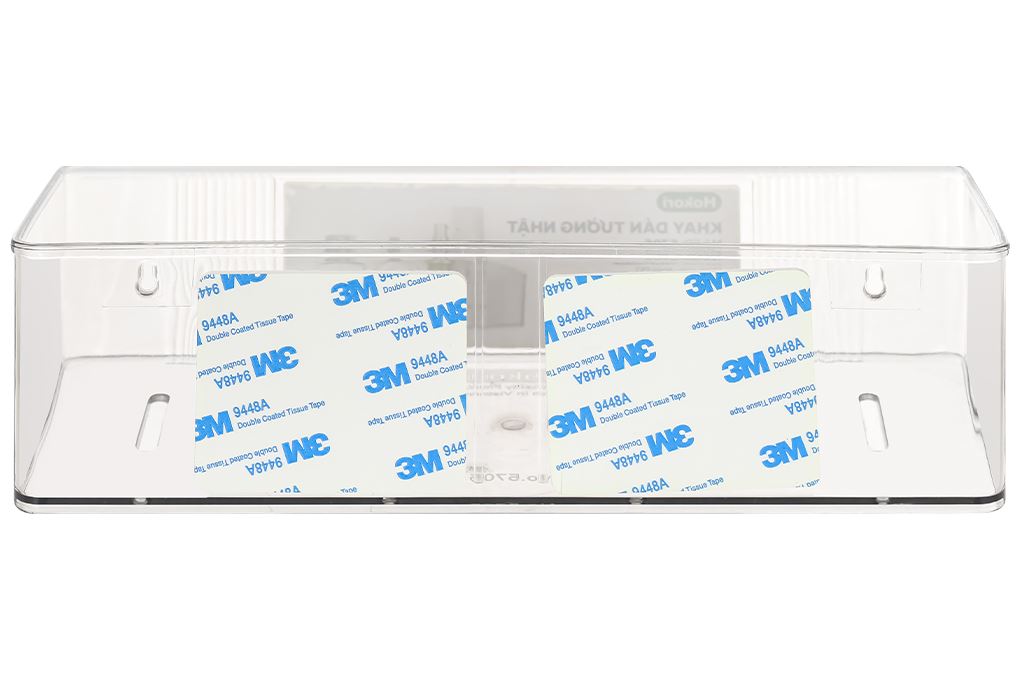 Khay dán tường chữ nhật nhựa trung Tadahome Hokori 5705 Màu Trắng
