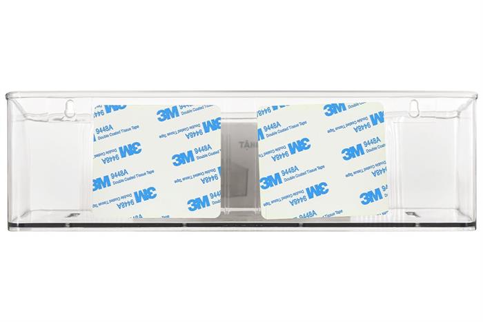Khay dán tường chữ nhật nhựa trung Tadahome Hokori 5705 Màu Trắng
