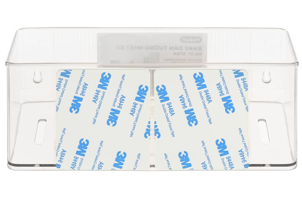 Khay dán tường chữ nhật nhựa nhỏ Tadahome Hokori 5704 Màu Trắng