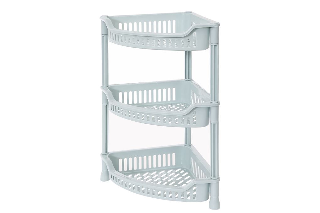 Kệ đa năng tam giác 3 tầng Việt Nhật 5536-3 Màu Xanh Dương