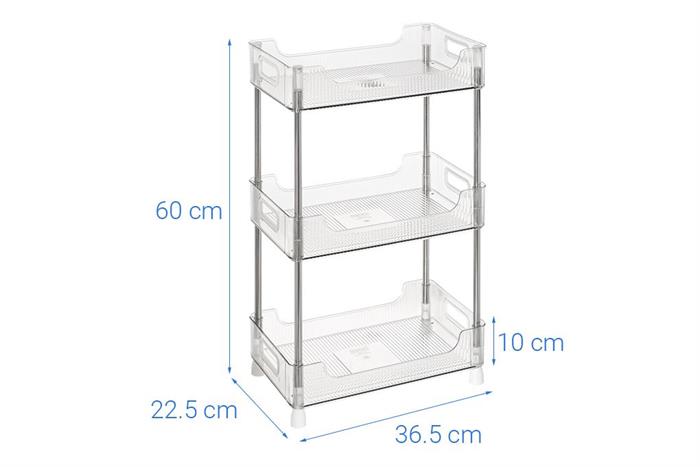 Kệ đa năng 3 tầng Hokori 5556-3 Màu Trắng