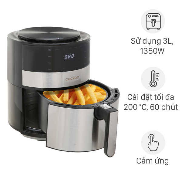 Nồi chiên không dầu Cuckoo 4.7 lít CAF-F0410T