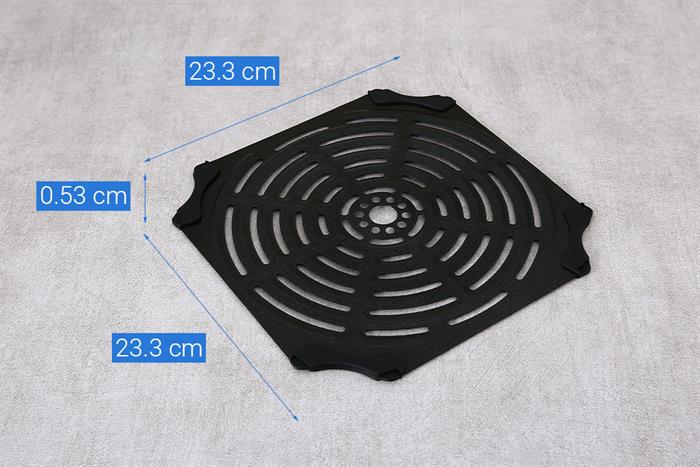 Nồi chiên không dầu BlueStone 7 lít AFB-5858 Màu Xám