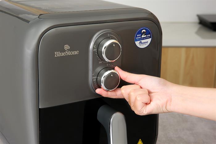 Nồi chiên không dầu BlueStone 7 lít AFB-5858 Màu Xám