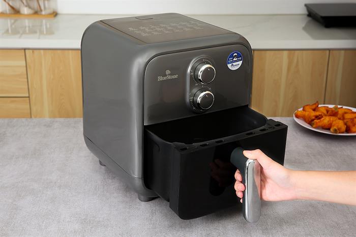 Nồi chiên không dầu BlueStone 7 lít AFB-5858 Màu Xám