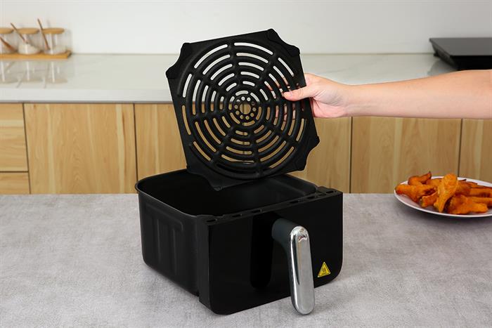 Nồi chiên không dầu BlueStone 7 lít AFB-5858 Màu Xám