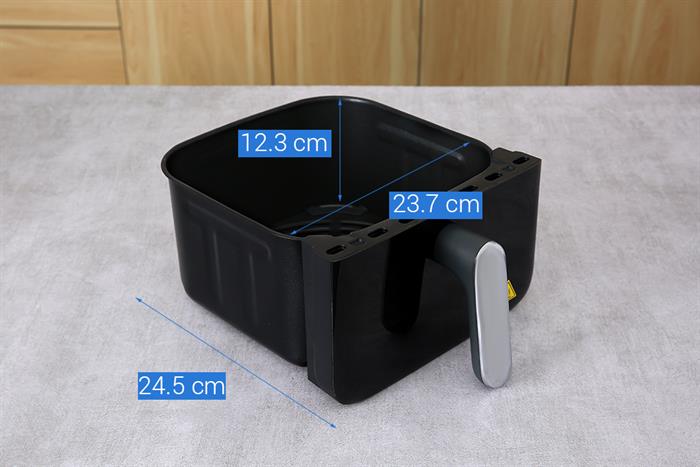 Nồi chiên không dầu BlueStone 7 lít AFB-5858 Màu Xám