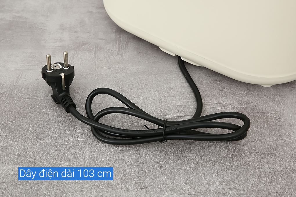 Nồi chiên không dầu Rapido 7.5 lít RAF-7.5M3 Màu Trắng - Kem