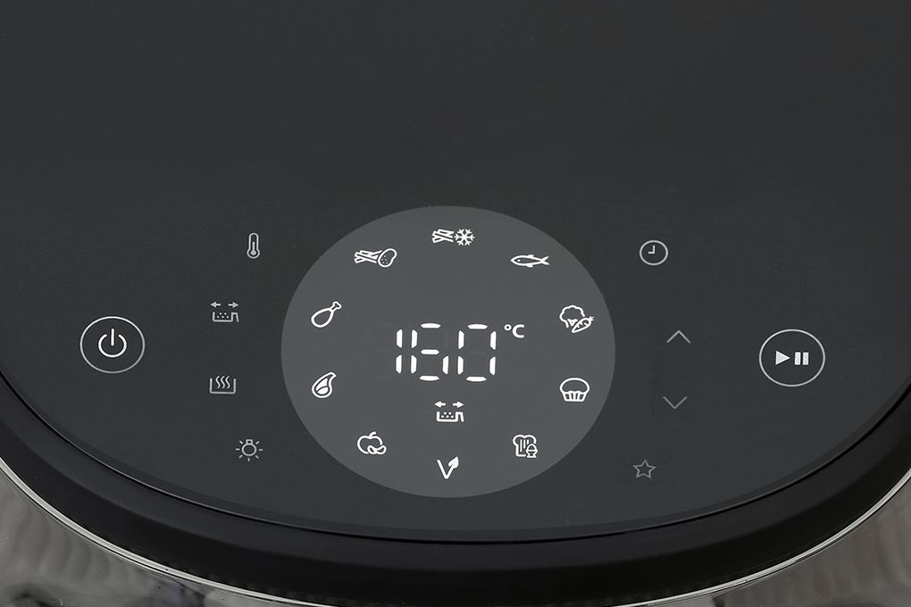 Nồi chiên không dầu Philips 6.2 lít NA332/00 Màu Đen