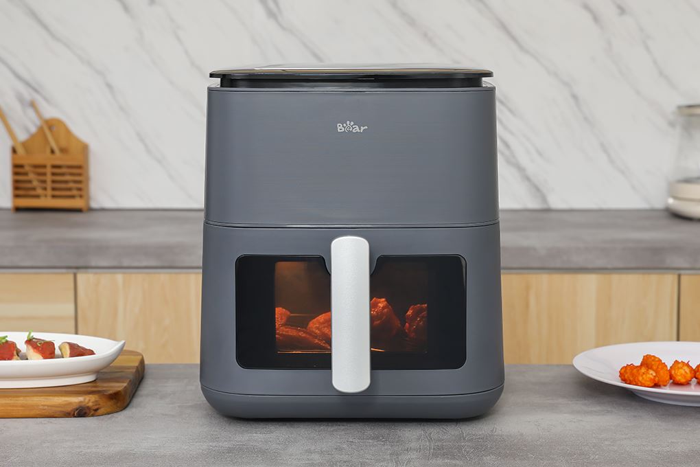 Nồi chiên không dầu Bear 6 lít AF-4H16K Màu Xám